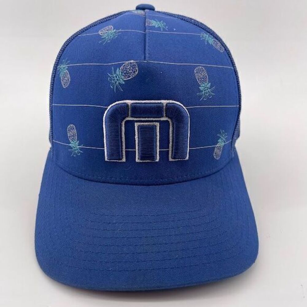 Travis‎ Mathew Blue Pineapple Trucker Hat